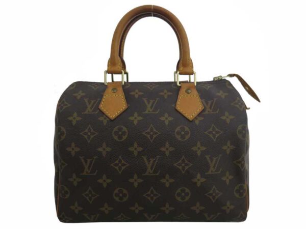 e49899a Louis Vuitton Speedy 25 Monogram Canvas Handbag Brown