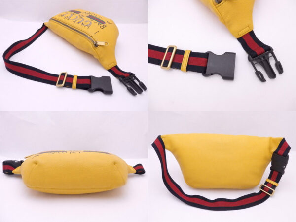 e50050a 1 Gucci Body Bag Leather Yellow