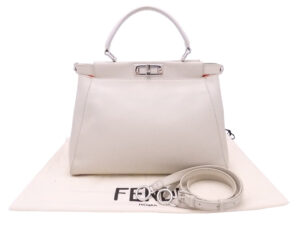 e50053s Fendi Leather Cross Bag Green