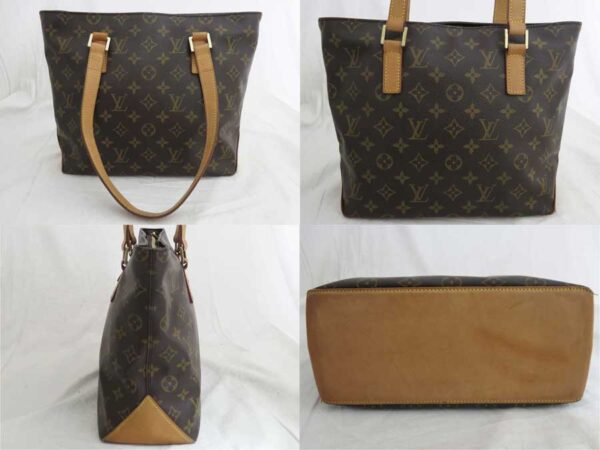 e50093a 1 Louis Vuitton Hippo Piano Monogram Canvas Tote Bag Brown