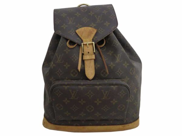 e50201a Louis Vuitton Monsouris GM Monogram Canvas Backpack Brown