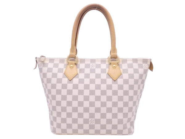 e50658a Louis Vuitton Saleya PM Damier Canvas Tote Bag Azure