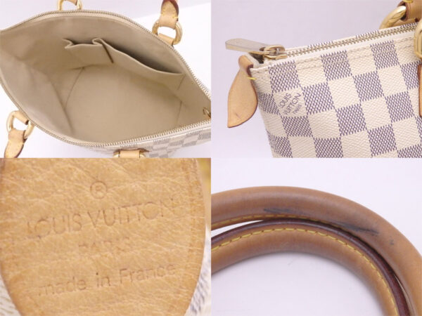 e50658a 2 Louis Vuitton Saleya PM Damier Canvas Tote Bag Azure