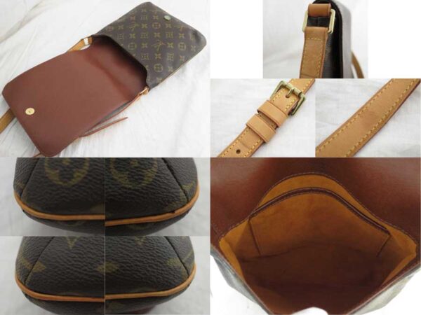 e50698a 2 Louis Vuitton Musette Salsa Monogram Canvas Shoulder Bag Brown