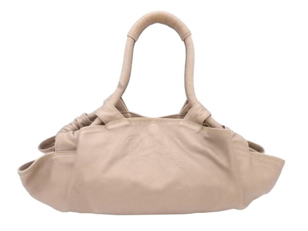 e50758a Loewe Nappa Aire Leather Handbag Beige