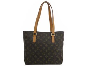 e50794a Gucci GG Canvas Mini Tote Bag Leather Brown