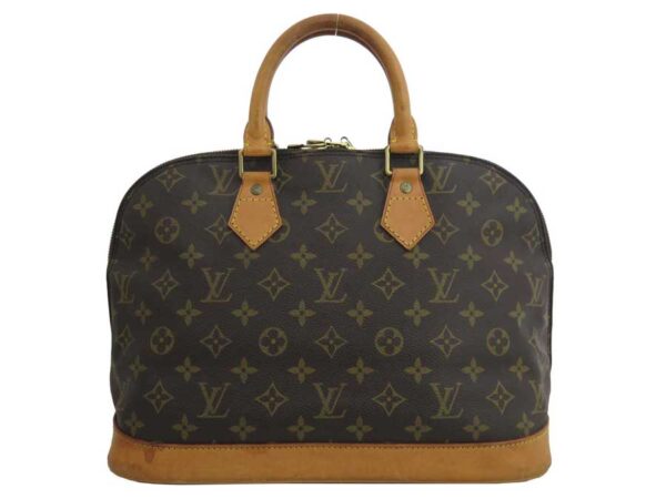 e50999a Louis Vuitton Alma Monogram Canvas Handbag Brown