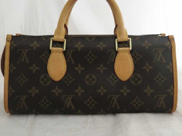 e51102f 1 Louis Vuitton Popincourt Monogram Canvas Handbag Brown