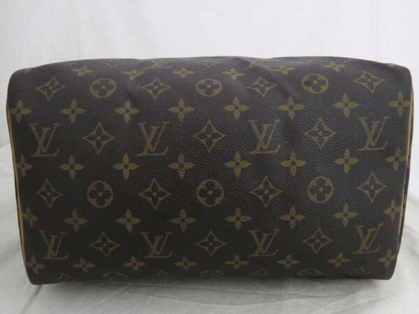 e51195f 2 Louis Vuitton Speedy 30 Monogram Canvas Bag Brown