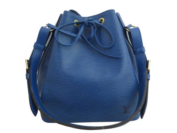 e51199a Louis Vuitton Petit Noe Epi Leather Shoulder Bag Blue