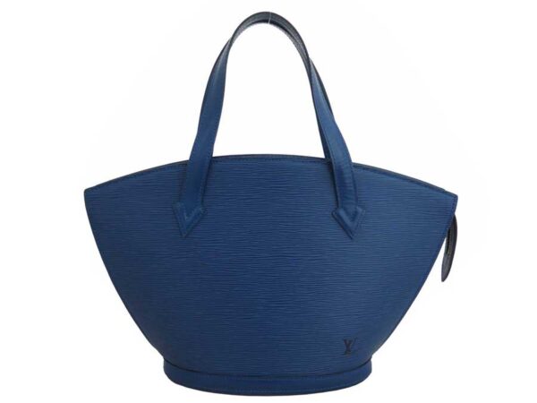 e51200a Louis Vuitton Saint Jacques Epi Leather Tote Bag Blue