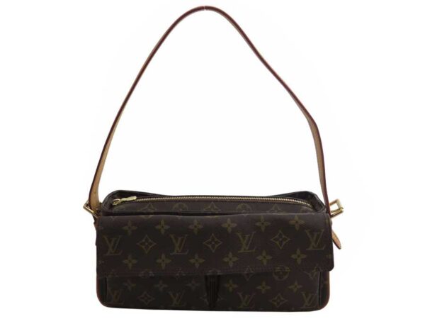 e51299a Louis Vuitton Viva Cite PM Monogram Canvas Shoulder Bag Brown