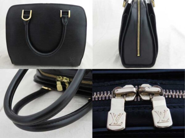 e51300a 4 Louis Vuitton Pontneuf Epi Leather Handbag Black