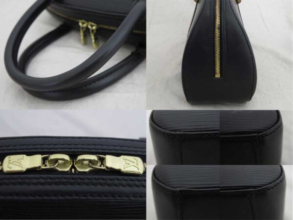 e51397a 4 Louis Vuitton Jasmine Epi Leather Handbag Black