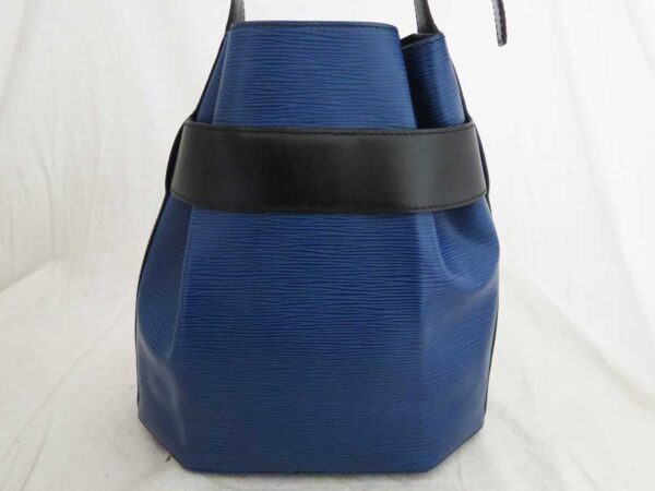 e51398a 2 Louis Vuitton Sac De Paul Epi Leather Shoulder Bag Blue Black