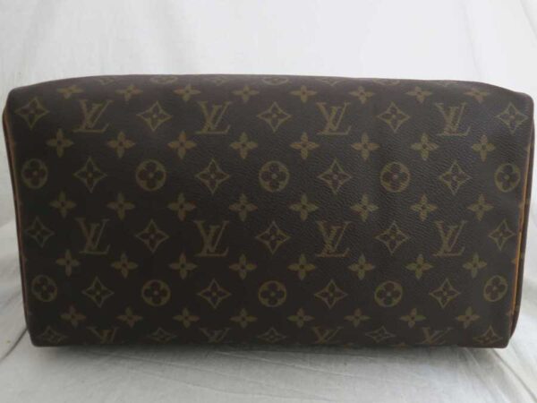 e51399a 2 Louis Vuitton Speedy 35 Monogram Canvas Bag Brown