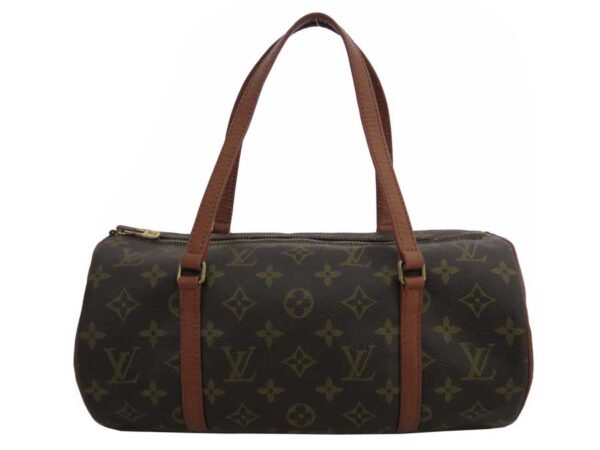 e51603a Louis Vuitton Papillon Monogram Canvas Handbag Brown