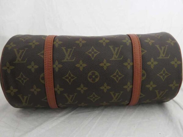 e51603a 2 Louis Vuitton Papillon Monogram Canvas Handbag Brown