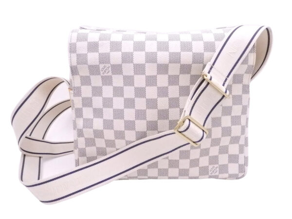 e51745f Louis Vuitton Naviglio Damier Azur Canvas Crossbody Bag Azur