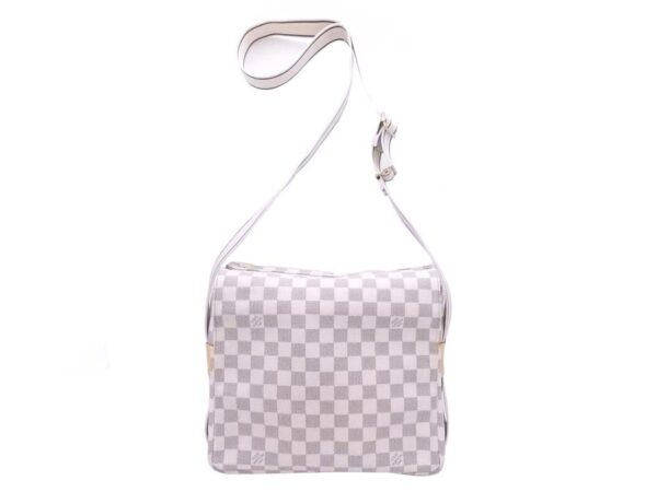 e51745f 1 Louis Vuitton Naviglio Damier Azur Canvas Crossbody Bag Azur