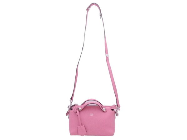 e51760 1 Fendi By the Way 2Way Bag Leather Pink