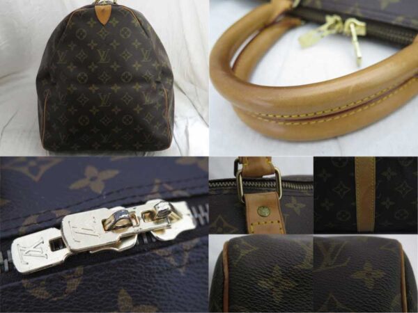 e51803a 4 Louis Vuitton Keepall 55 Monogram Canvas Travel Bag Brown