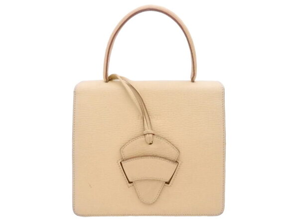 e51857a Loewe Handbag Barcelona Yellow Beige Leather