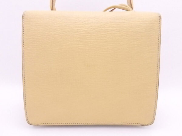 e51857a 2 Loewe Handbag Barcelona Yellow Beige Leather