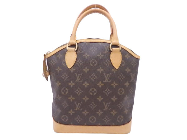 e51950a Louis Vuitton Lockit Monogram Canvas Handbag Brown