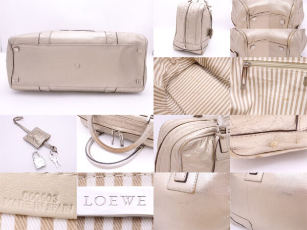 e51955a 4 Loewe Handbag Amazona Leather Hardware