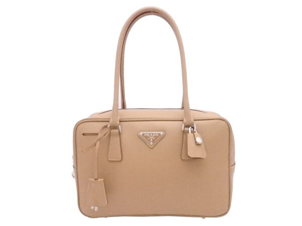 e51958f Prada Handbag Leather Beige