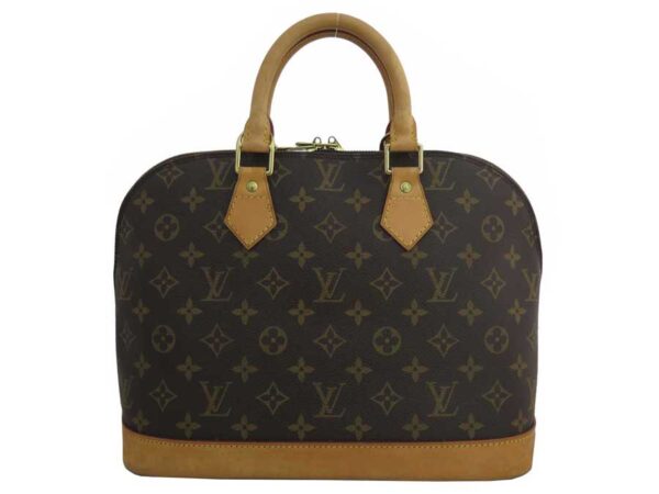 e51994a Louis Vuitton Alma Monogram Canvas Handbag Brown