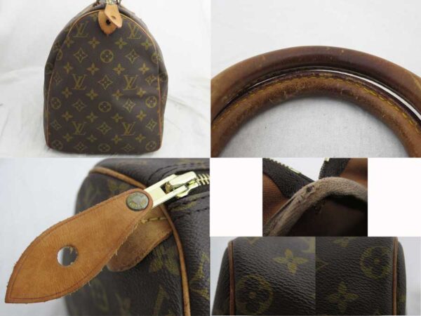 e52092a 4 Louis Vuitton Speedy 40 Monogram Canvas Bag Brown