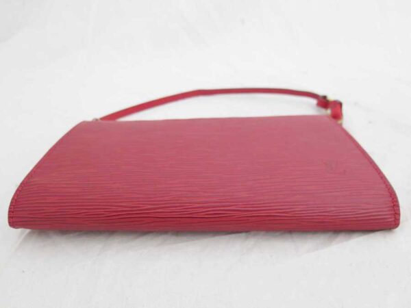 e52093f 2 Louis Vuitton Pochette Accessory Epi Leather Shoulder Bag Red