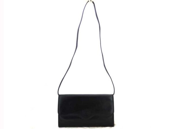 e52105a 1 Gucci Shoulder Bag Black Leather