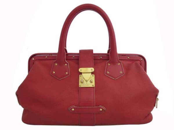 e52198a Louis Vuitton Suhari Angénue PM Suhari Leather Handbag Red