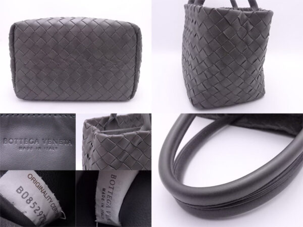 e52246f 4 Bottega Veneta Intrecciato Leather Tote Bag Gray