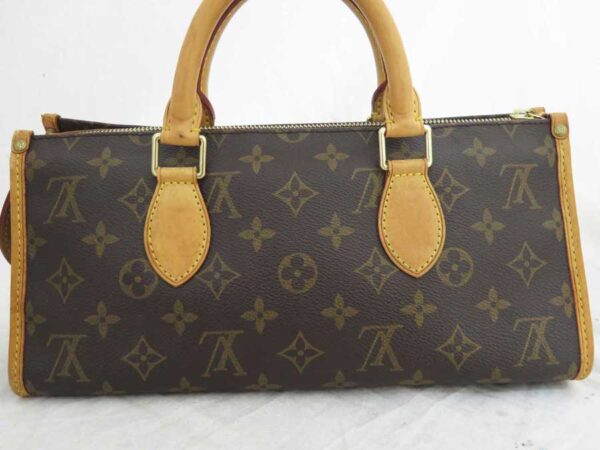 e52295a 1 Louis Vuitton Popincourt Monogram Canvas Handbag Brown