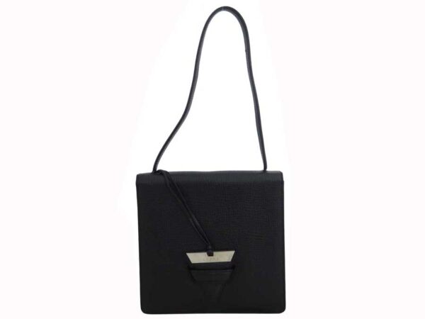 e52299a Loewe Barcelona Leather Shoulder Bag Black