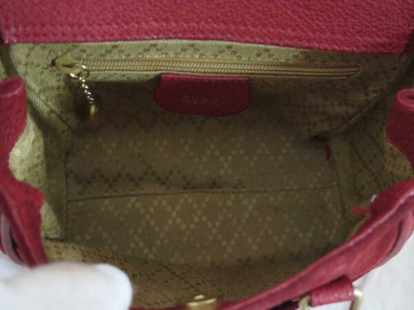 e52398a 3 Gucci Bamboo Mini Handbag Red Suede Leather