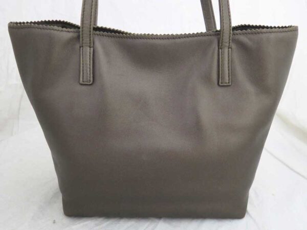 e52404a 1 Loewe Anagram Leather Tote Bag Gray