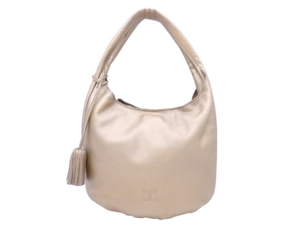 e52448a Loewe Anagram Leather Shoulder Bag