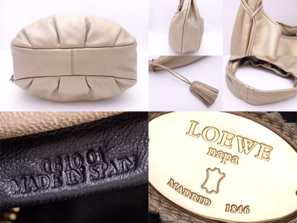 e52448a 4 Loewe Anagram Leather Shoulder Bag