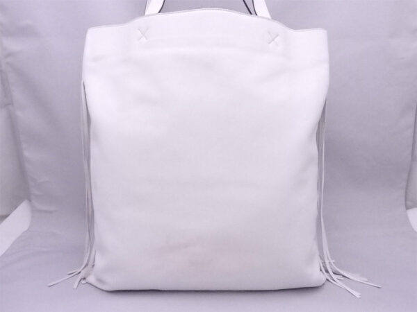 e52449a 2 Loewe Anagram Leather Tote Bag White Black