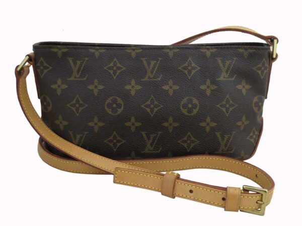 e52500g Louis Vuitton Trotter Monogram Canvas Crossbody Bag Brown