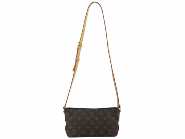 e52500g 1 Louis Vuitton Trotter Monogram Canvas Crossbody Bag Brown