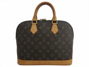 e52501a Louis Vuitton Monogram Speedy 30 Hand Bag Brown Gold Hardware