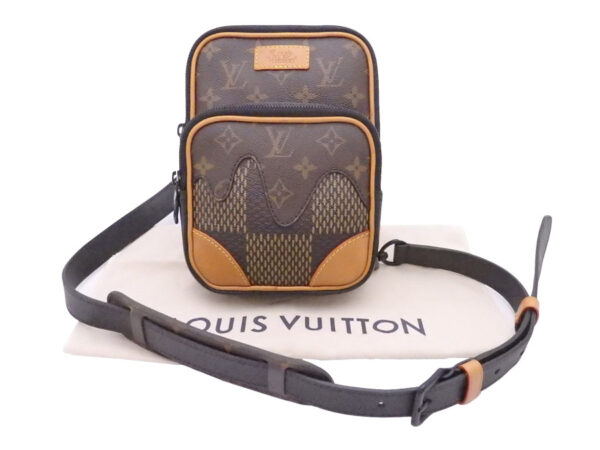 e52544a Louis Vuitton Amazon Sling Damier Giant Crossbody Bag Brown