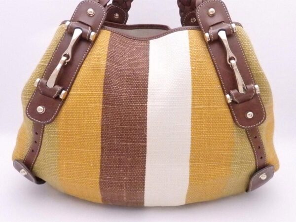 e52549a 2 Gucci Multicolor Shoulder Bag Brown Canvas Leather