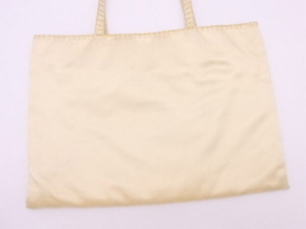 e52645a 2 Prada Tote Bag Satin Handbag Yellow